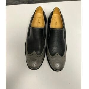 Sandro Moscoloni Alphonse Double Gore Wing tip Slip On, S52, Size 12